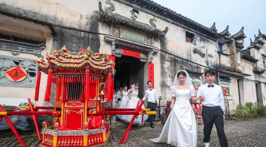 浙江諸暨：美麗鄉(xiāng)村開展“七夕”民俗文化旅游活動(dòng)