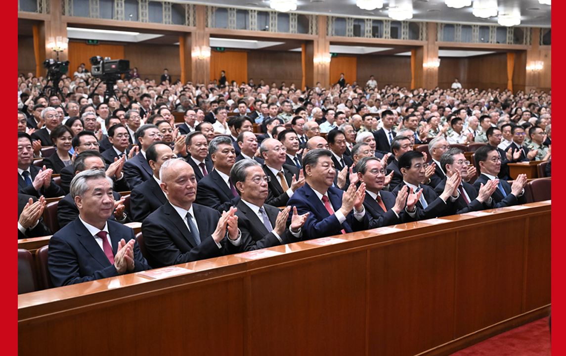 紀念中國人民抗日戰(zhàn)爭暨世界反法西斯戰(zhàn)爭勝利80周年文藝晚會《正義必勝》在京隆重舉行